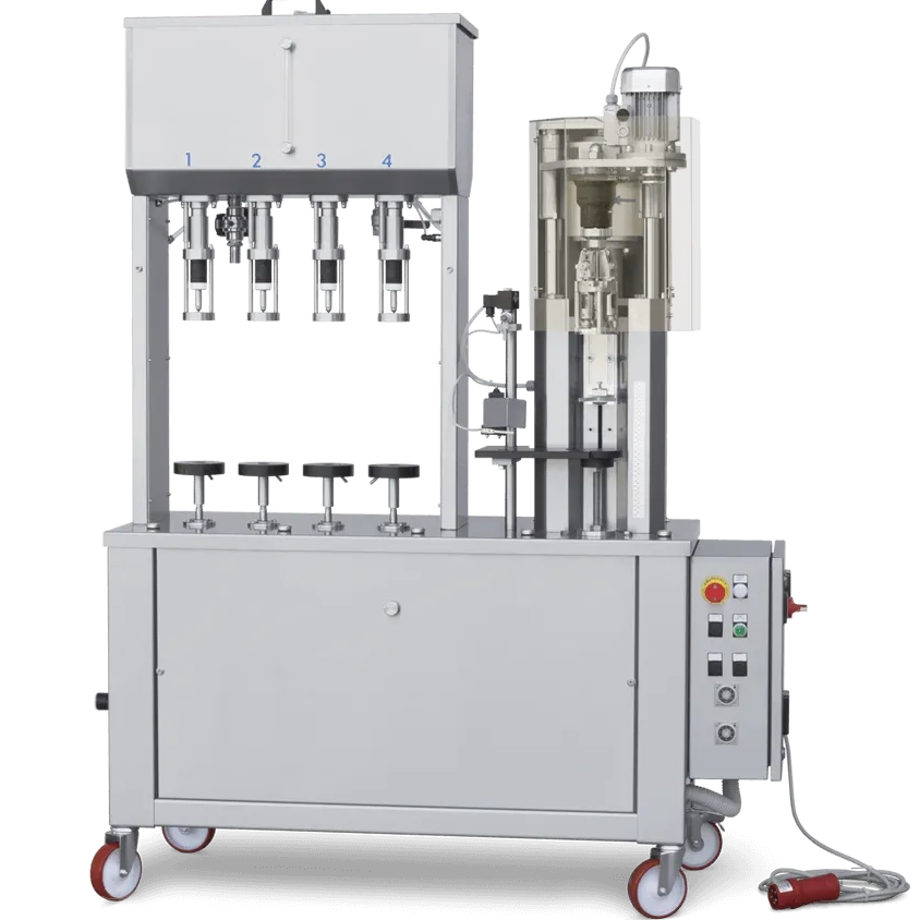 Semi-automatic monoblock Bottling System